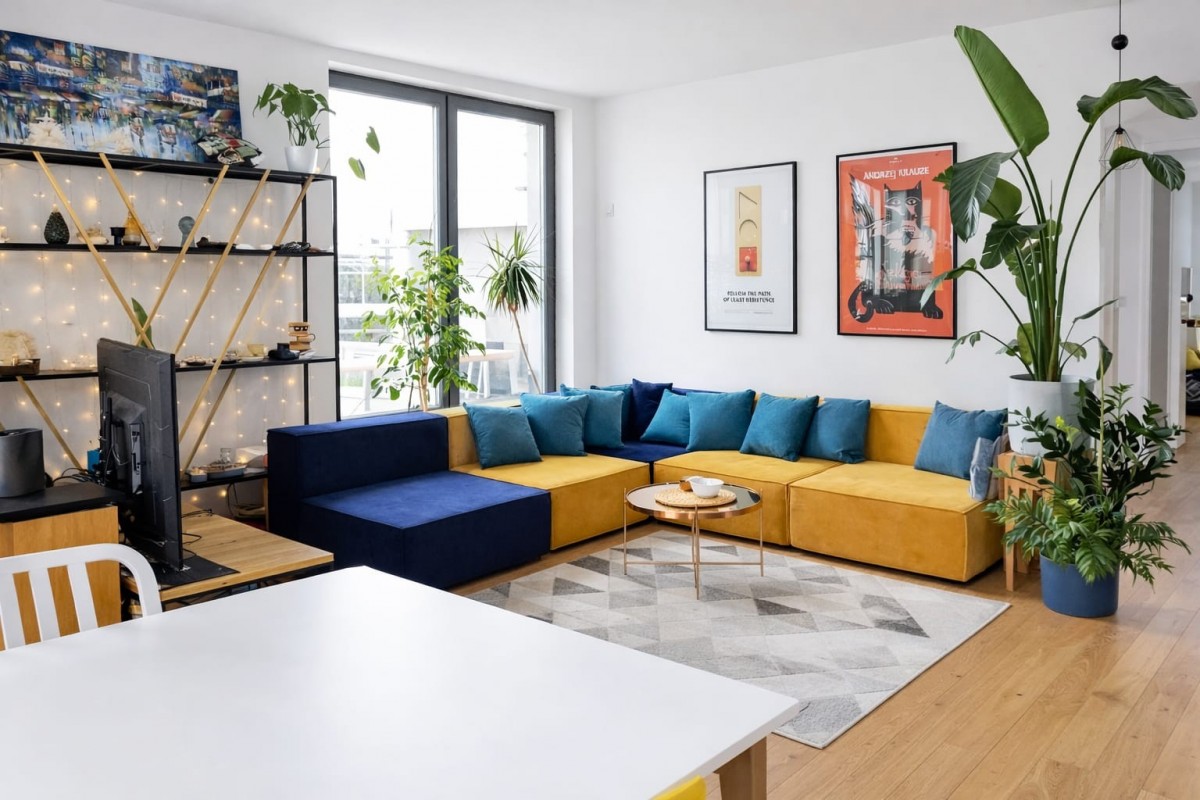 salon 41 m² + taras 35 m², 5 pokoi,11 piętro z 13