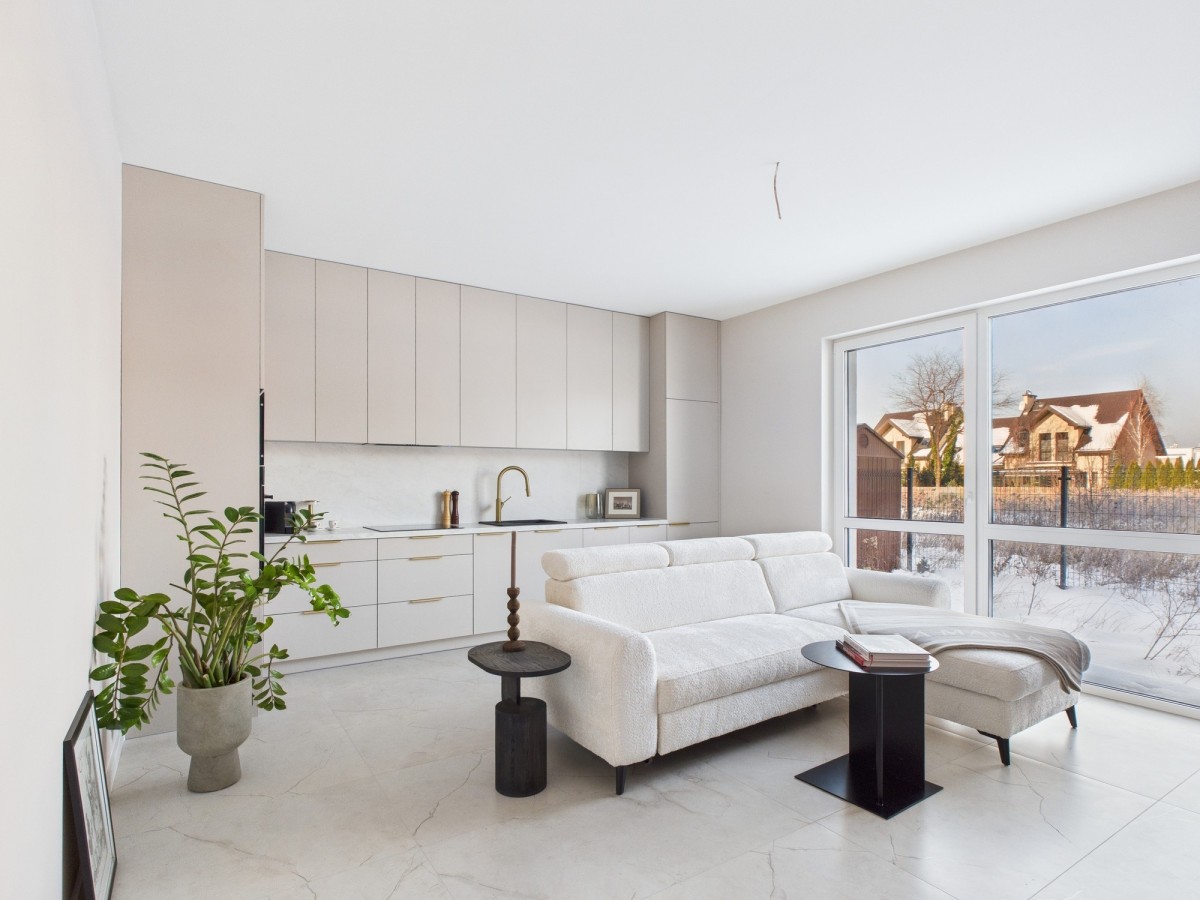 dwa pokoje z ogrodem dla rodziny