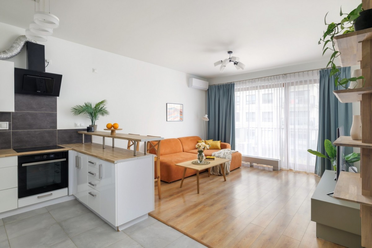 2pokoje z tarasem i garażem Mokotów do wprowadzeni