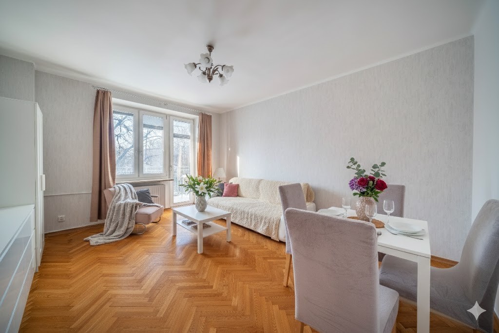 Kilmatyczne mieszkanie  na Żoliborzu