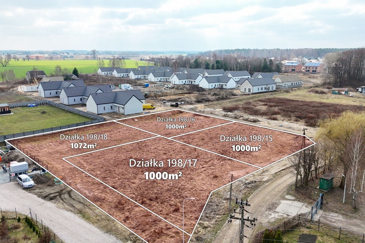 Działka 4072m2 MPZP Kajetany, gm. Nadarzyn