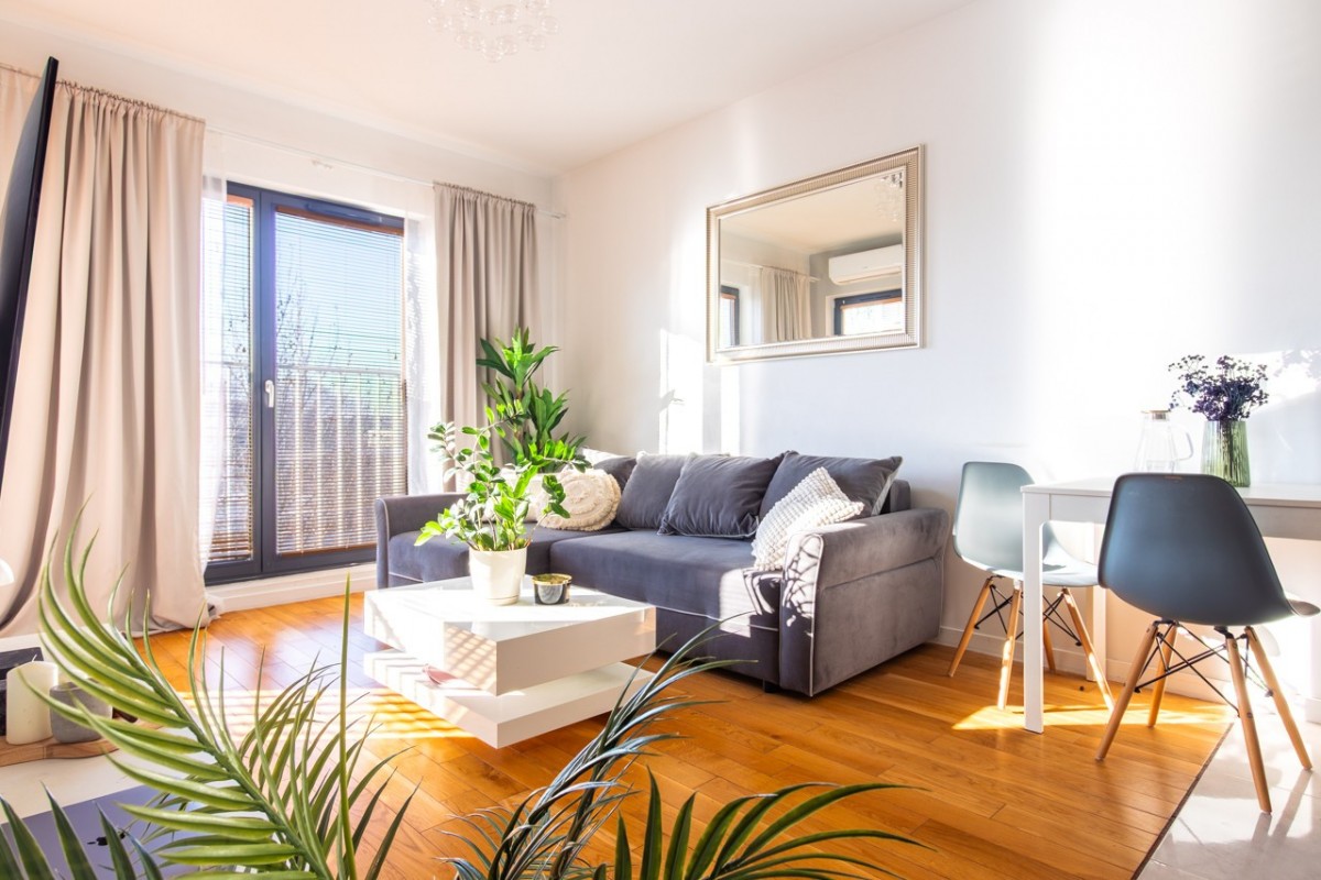 2pok.| klimatyzacja | tramwaje | balkon | Wilanów