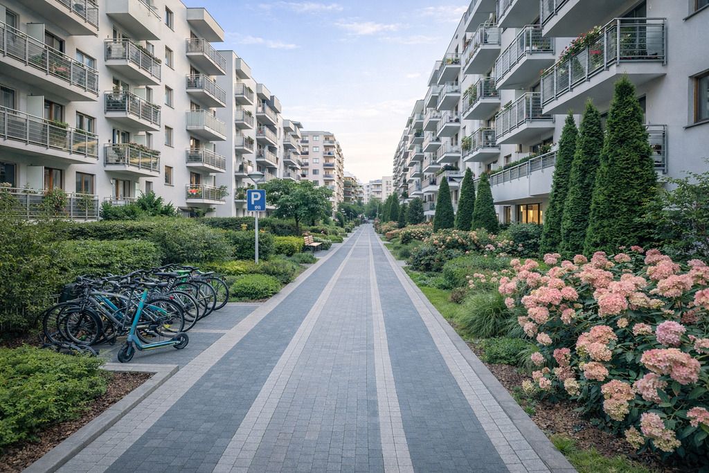 4 pokoje  Duża loggia  Wola 73,3 m²