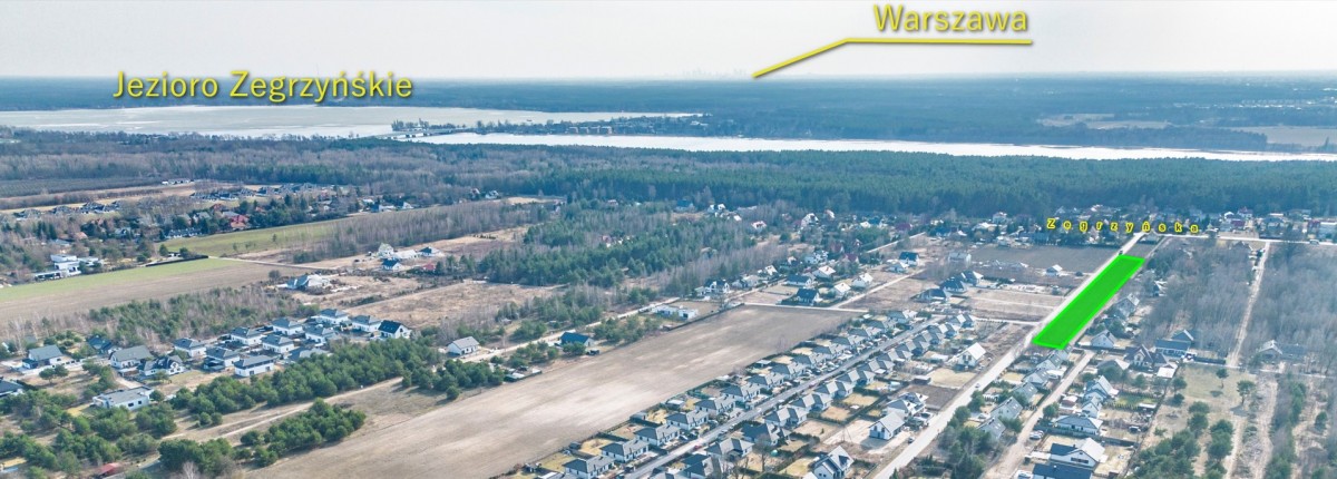 Piękna inwestycyjna działka pod budowę mieszkalną