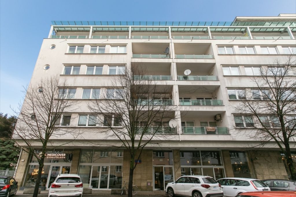 Lokal biurowy, balkon, Mokotów, Różana