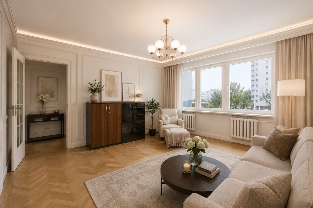 4 pokoje  84,7 m²  Gocław  do remontu