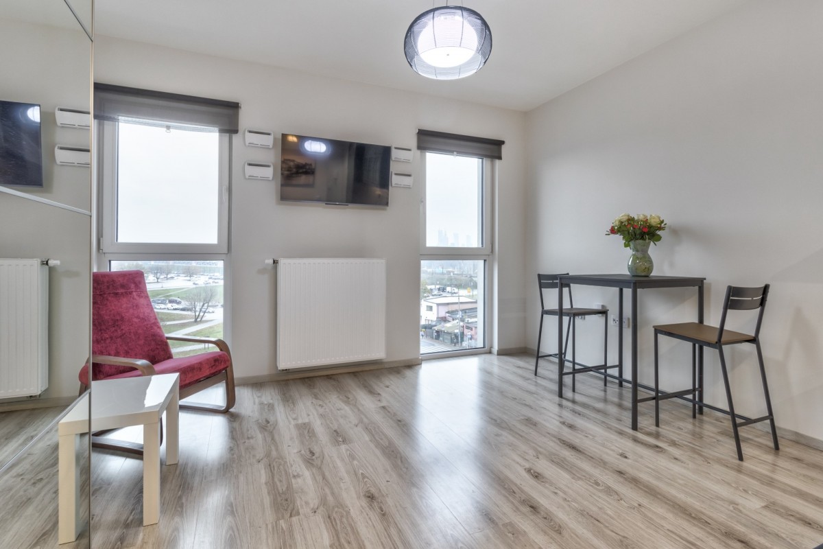 Kawalerka przy Stadionie Narodowym w nowym apartam