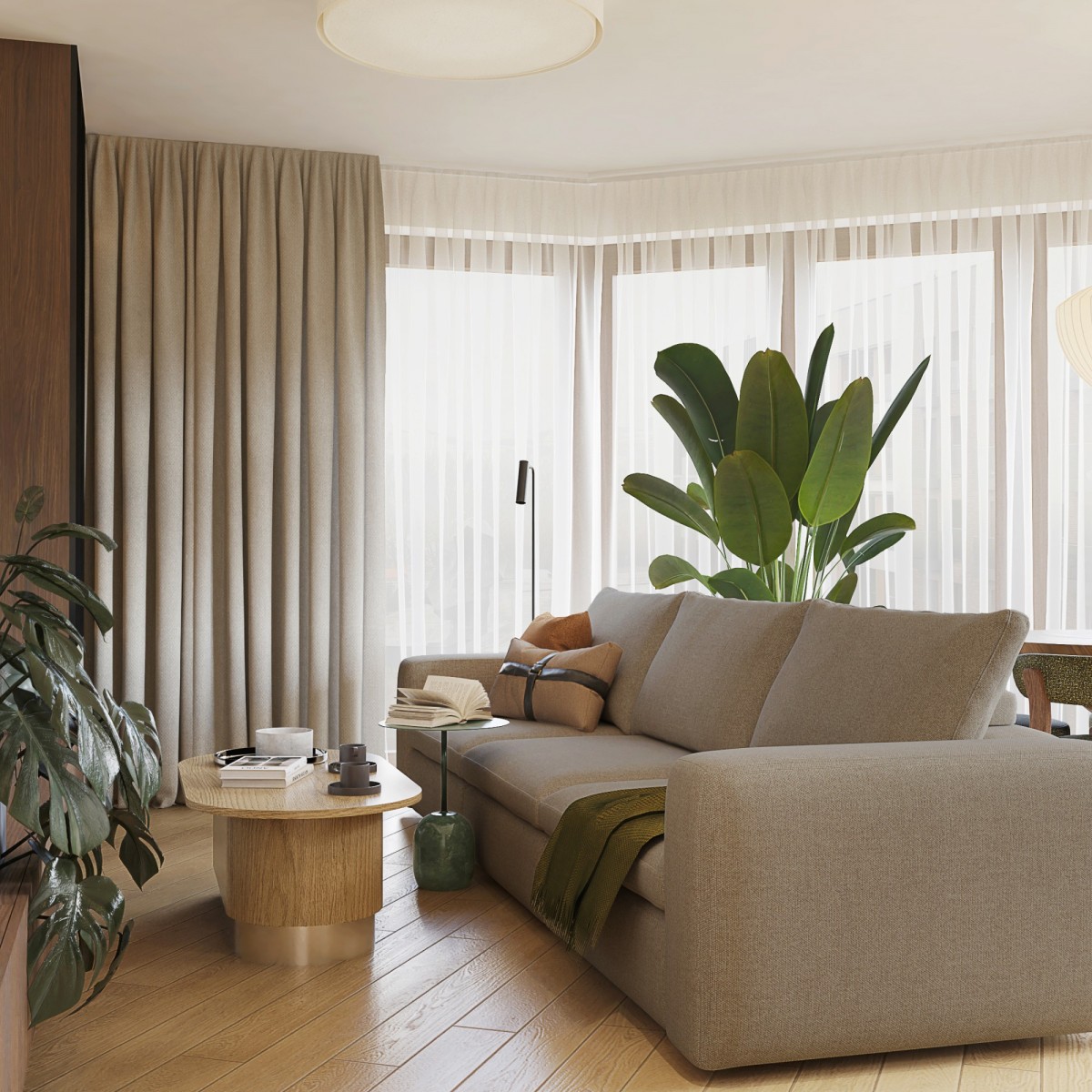 Port Praski – przestronny apartament z projektem