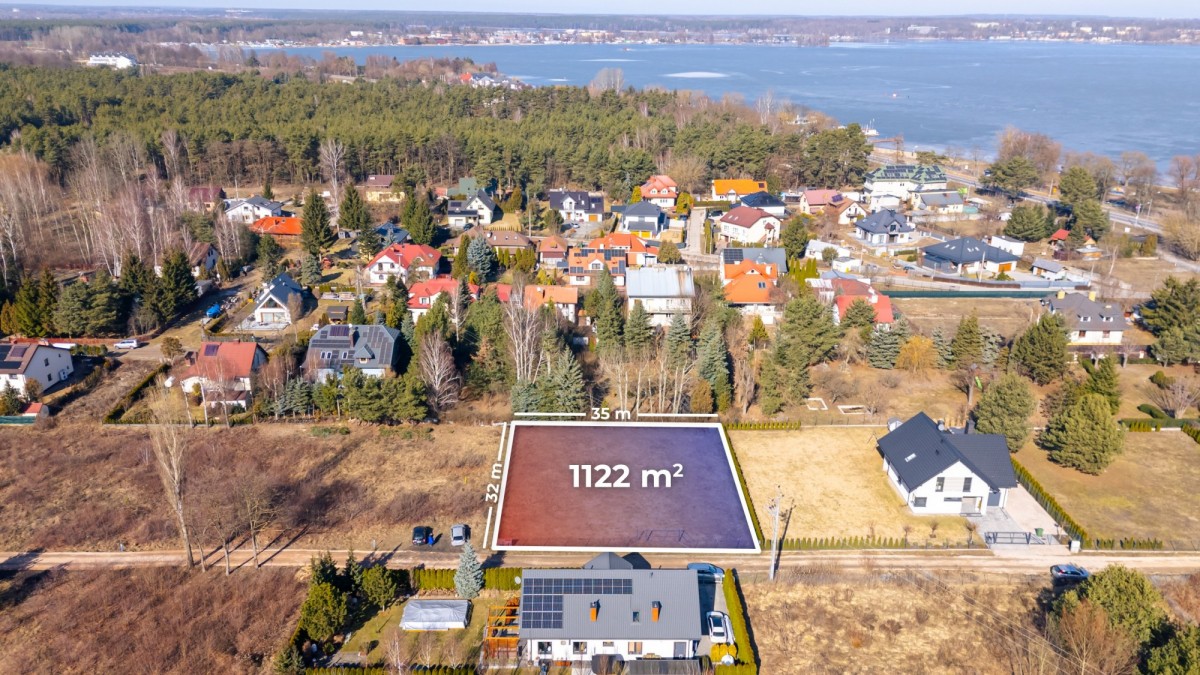 Działka budowlano-rekreacyjna w gminie Nieporęt