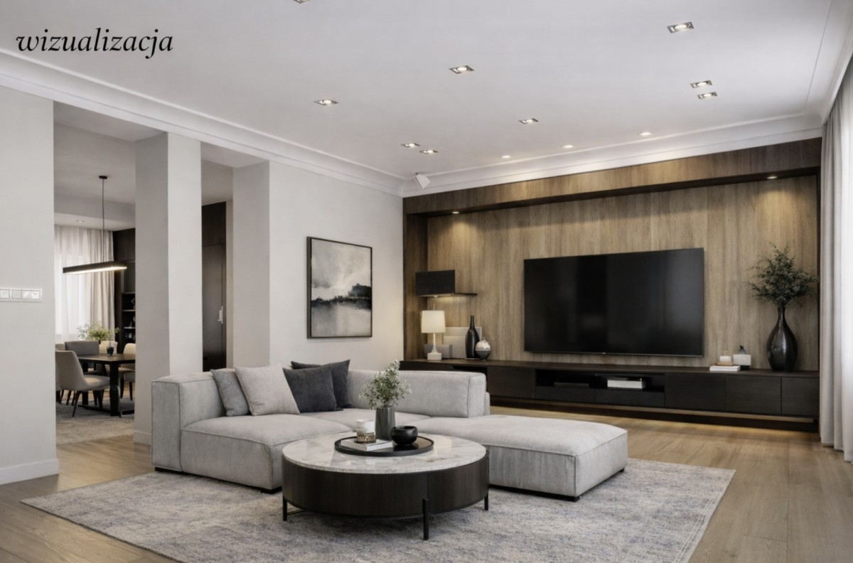 2 pokoje z możliwością wydzielenia 3 pokoju