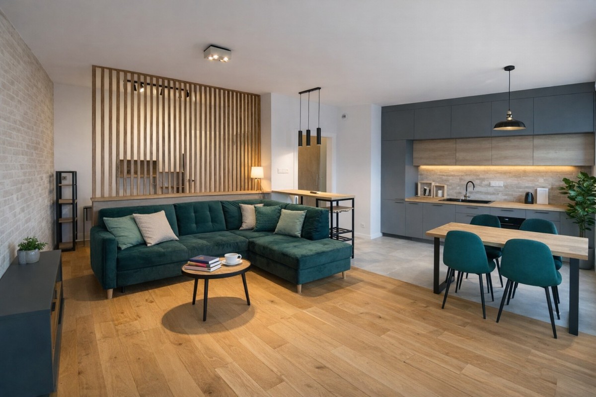 Elegancki apartament 54 m² z klimatyzacją | garaż