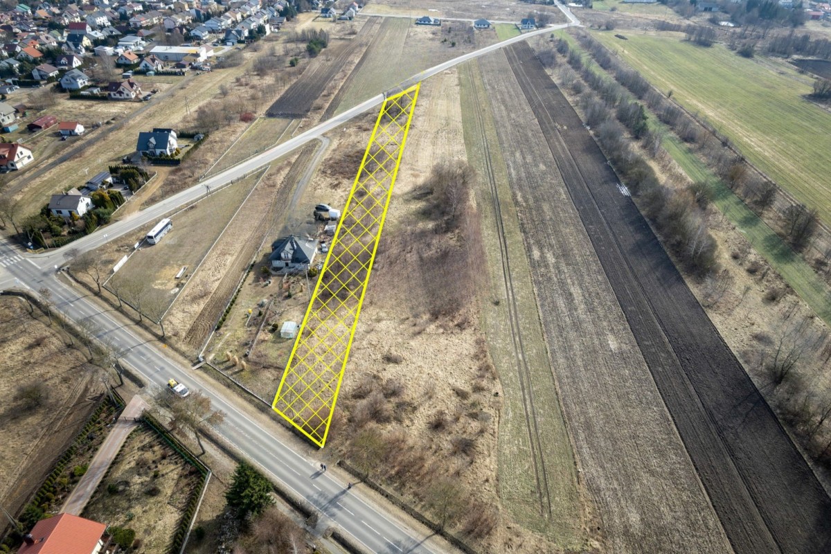 Działka inwestycyjna  – Nasielsk, ul. Kolejowa