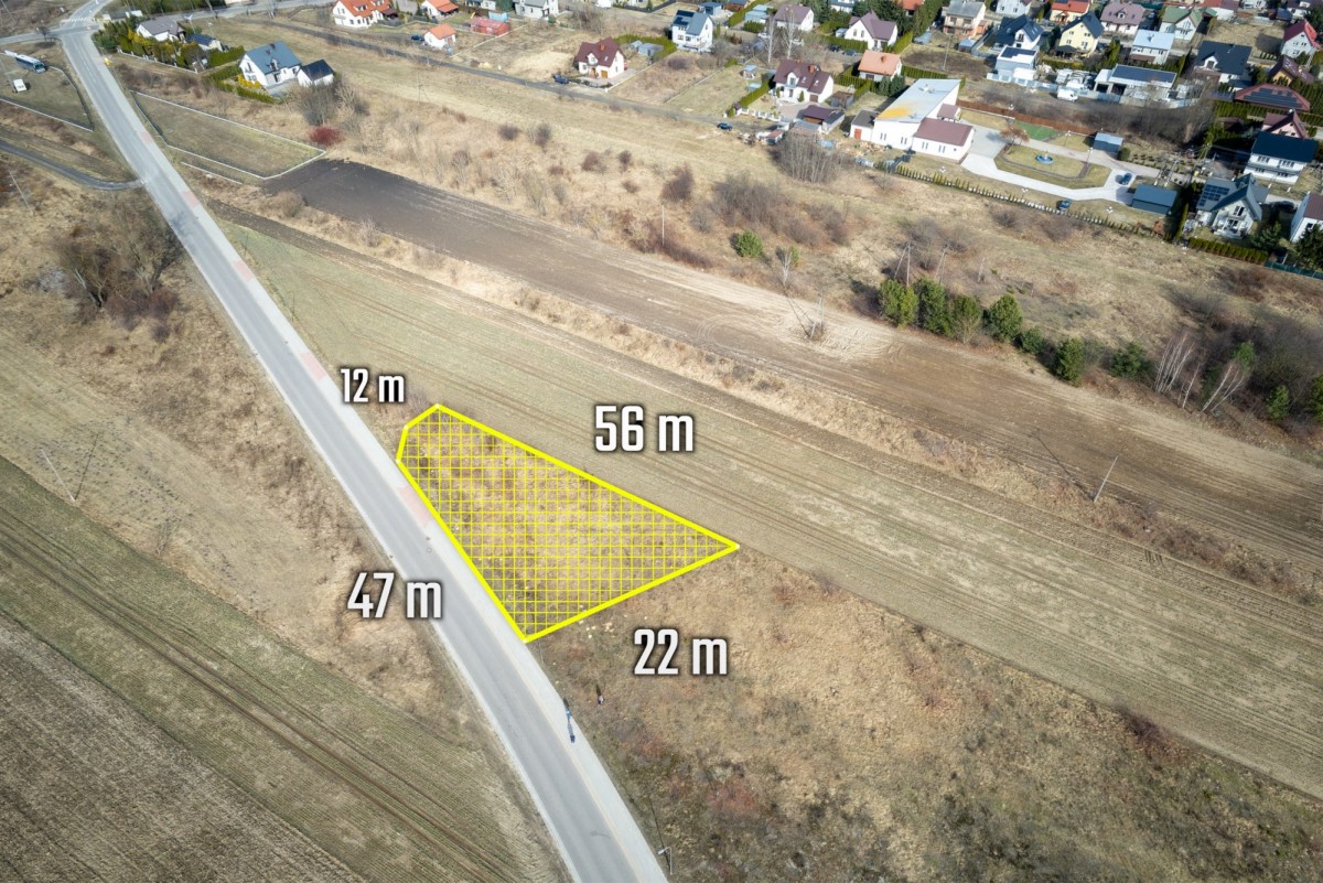 Działka pod zabudowę jednorodzinną