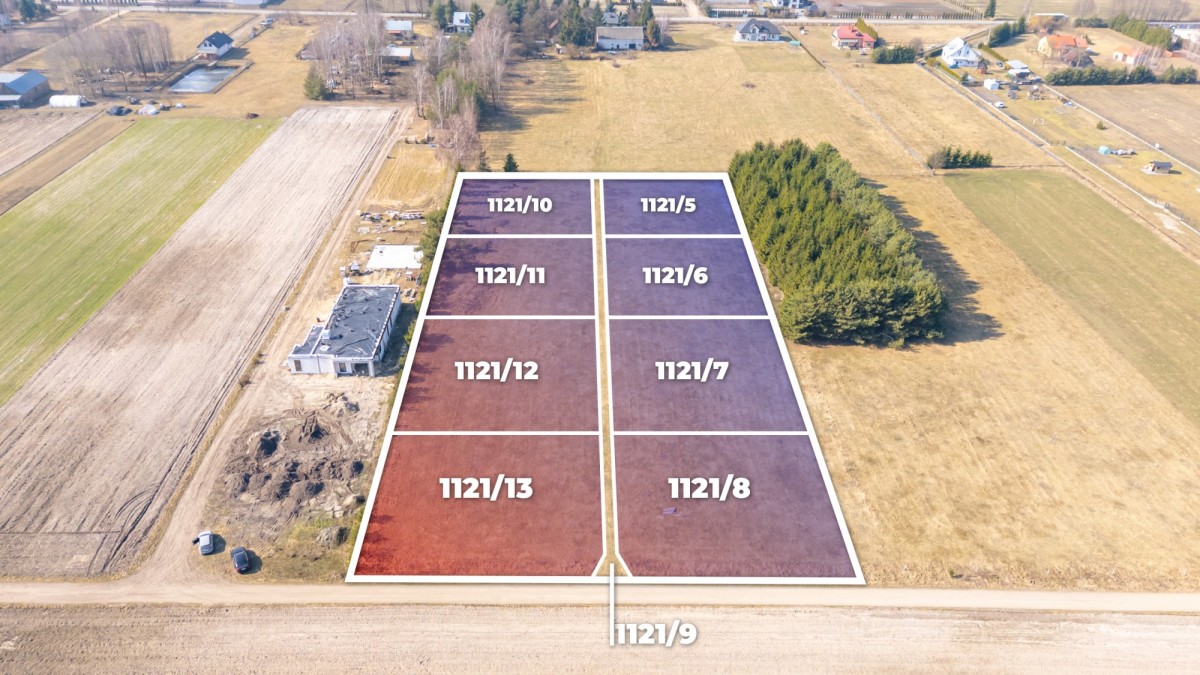 Działki pod budowę domu – Węgrów / Nowiny