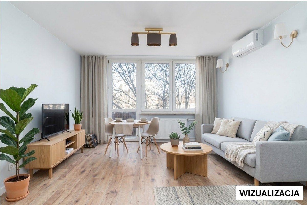 2 pok. po remoncie Saska Kępa