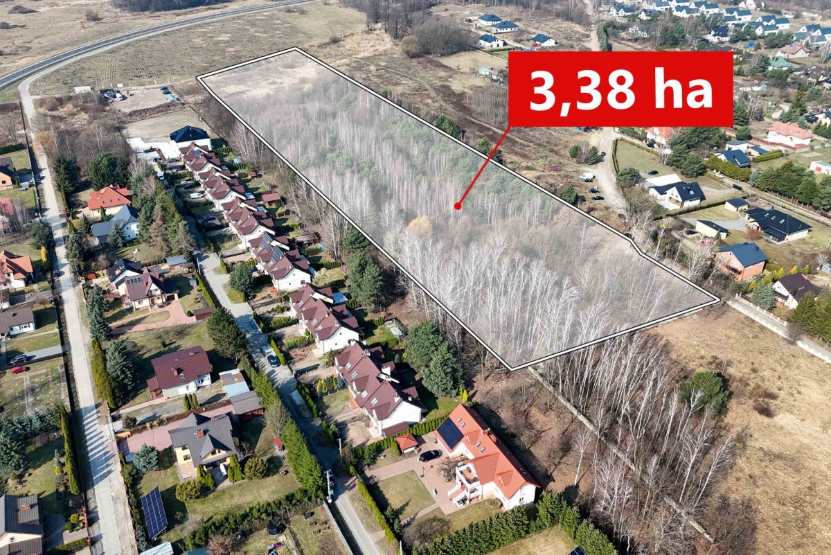 Grunty inwestycyjne 3,38 ha Kozery | Grodzisk Maz.