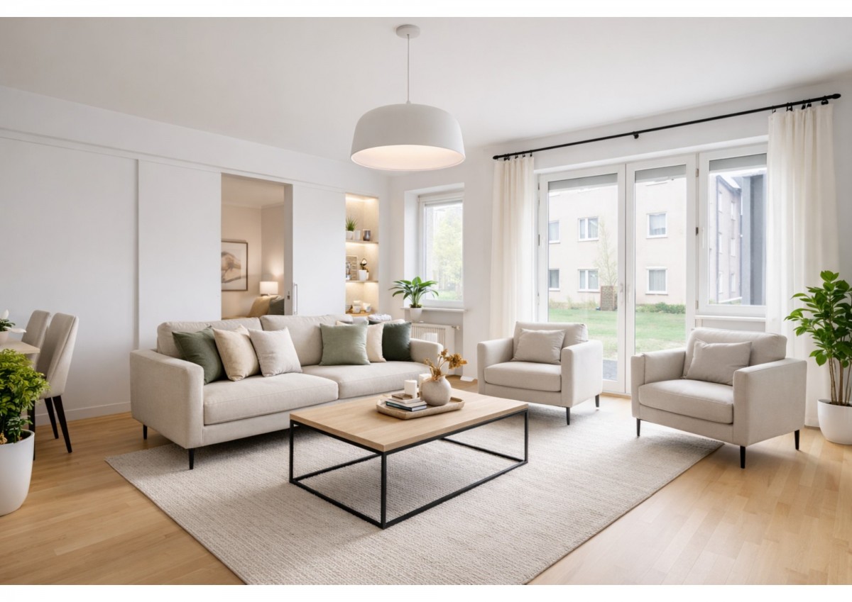 Przestrzeń blisko Parku Szczęśliwickiego | OCHOTA