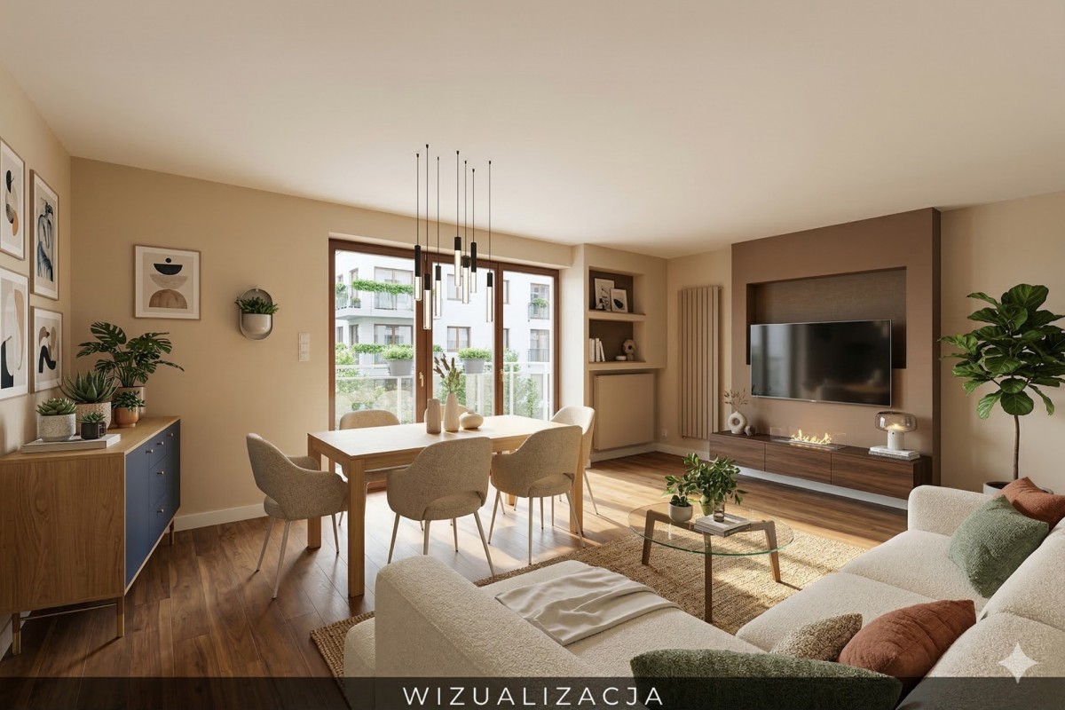 Słoneczne mieszkanie na cichym osiedlu