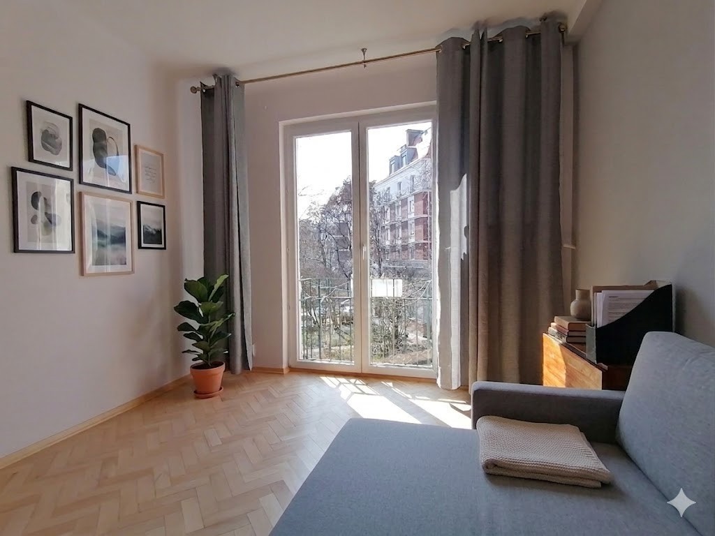 2 pokoje przy Placu na Rozdrożu