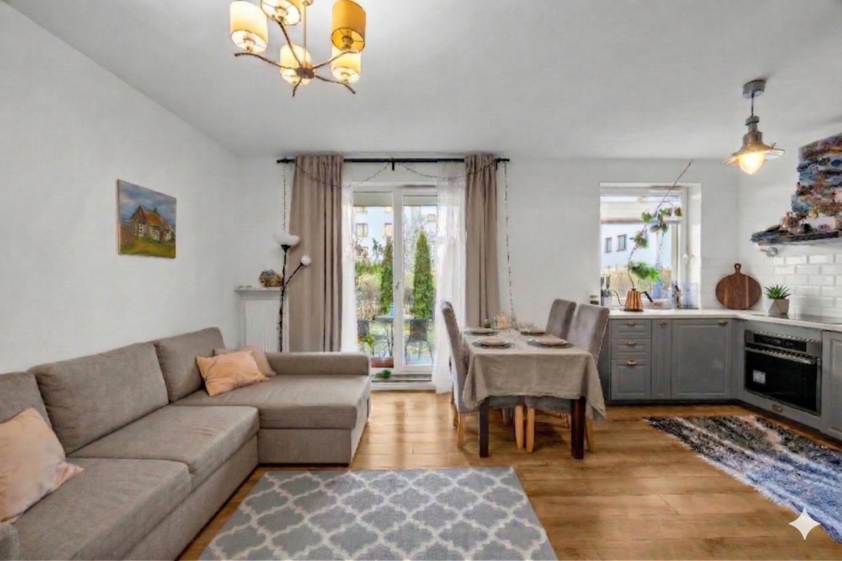 Mieszkanie z ogródkiem przy metrze Bemowo