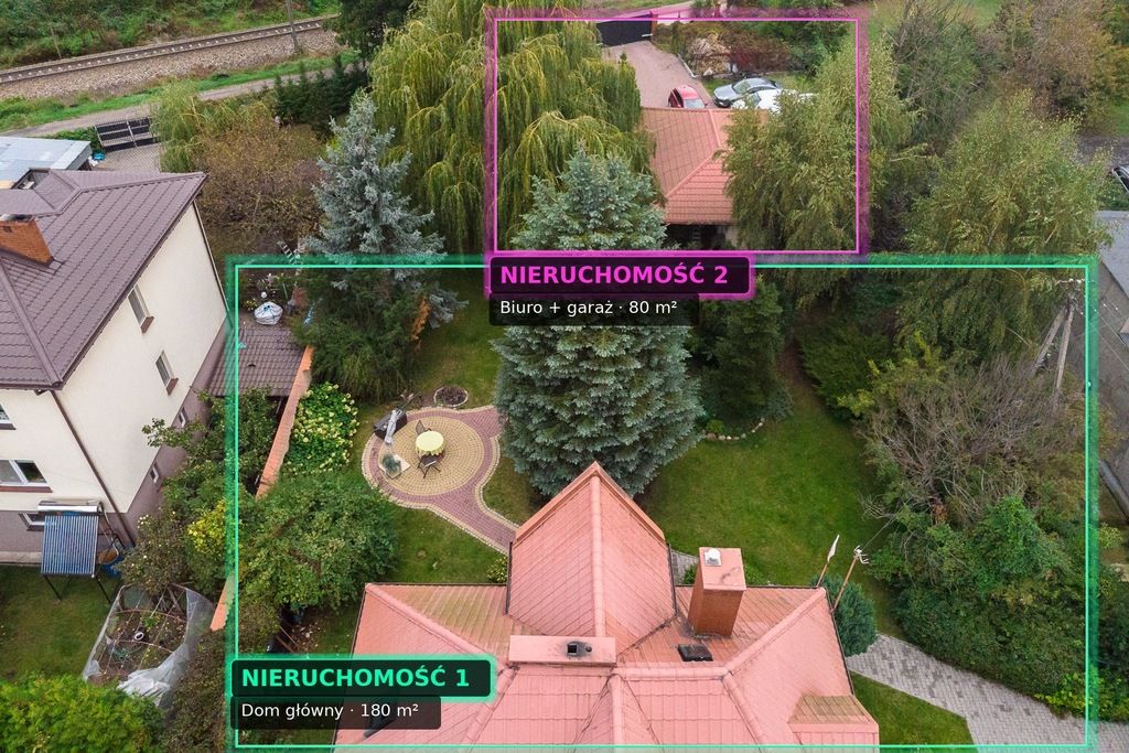 Dom z własnym biurem. Dwie nieruchomości w Płocku