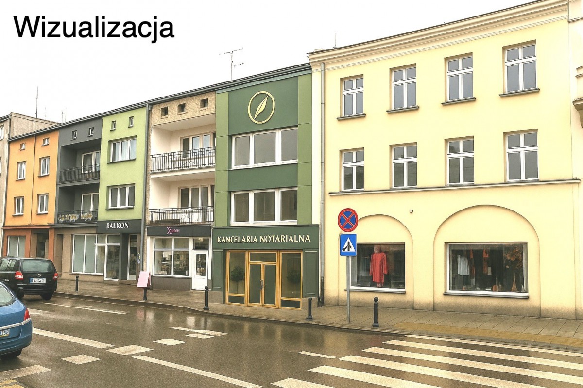 CENTRUM SOCHACZEWA/Budynek usługowy + mieszkanie