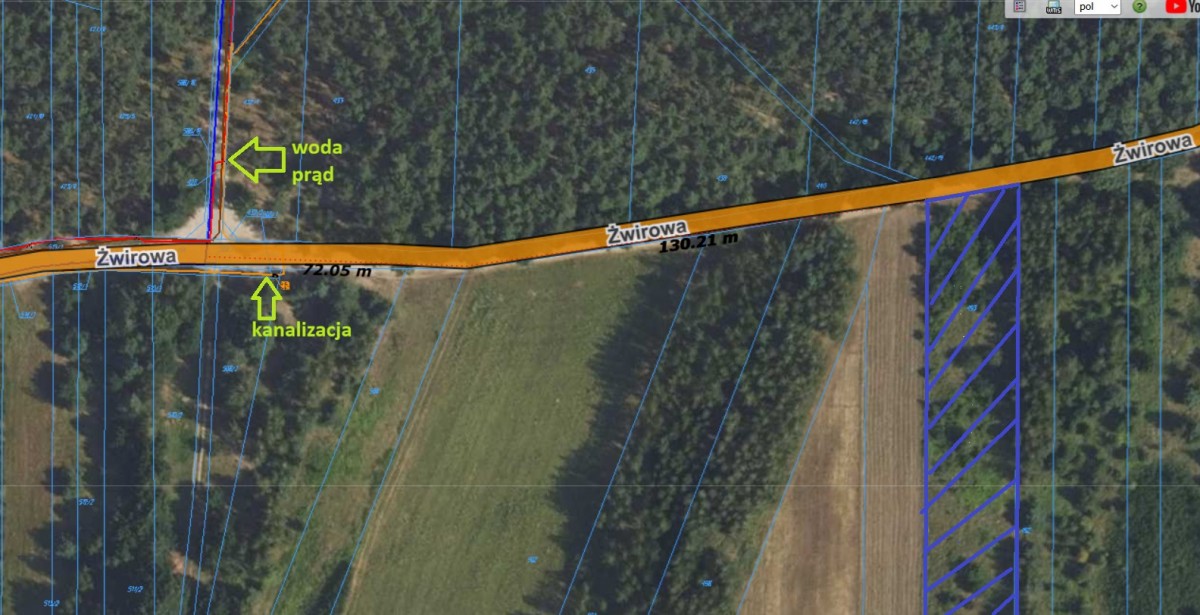 Działka budowlana+ działka rolna | MPZP |  12763m2