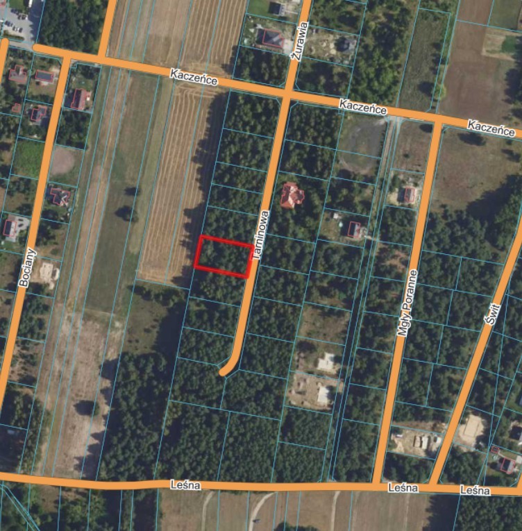 Działka budowlana – Kuklówka Radziejowicka, MPZP