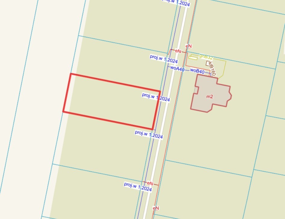 Działka budowlana – Kuklówka Radziejowicka, MPZP