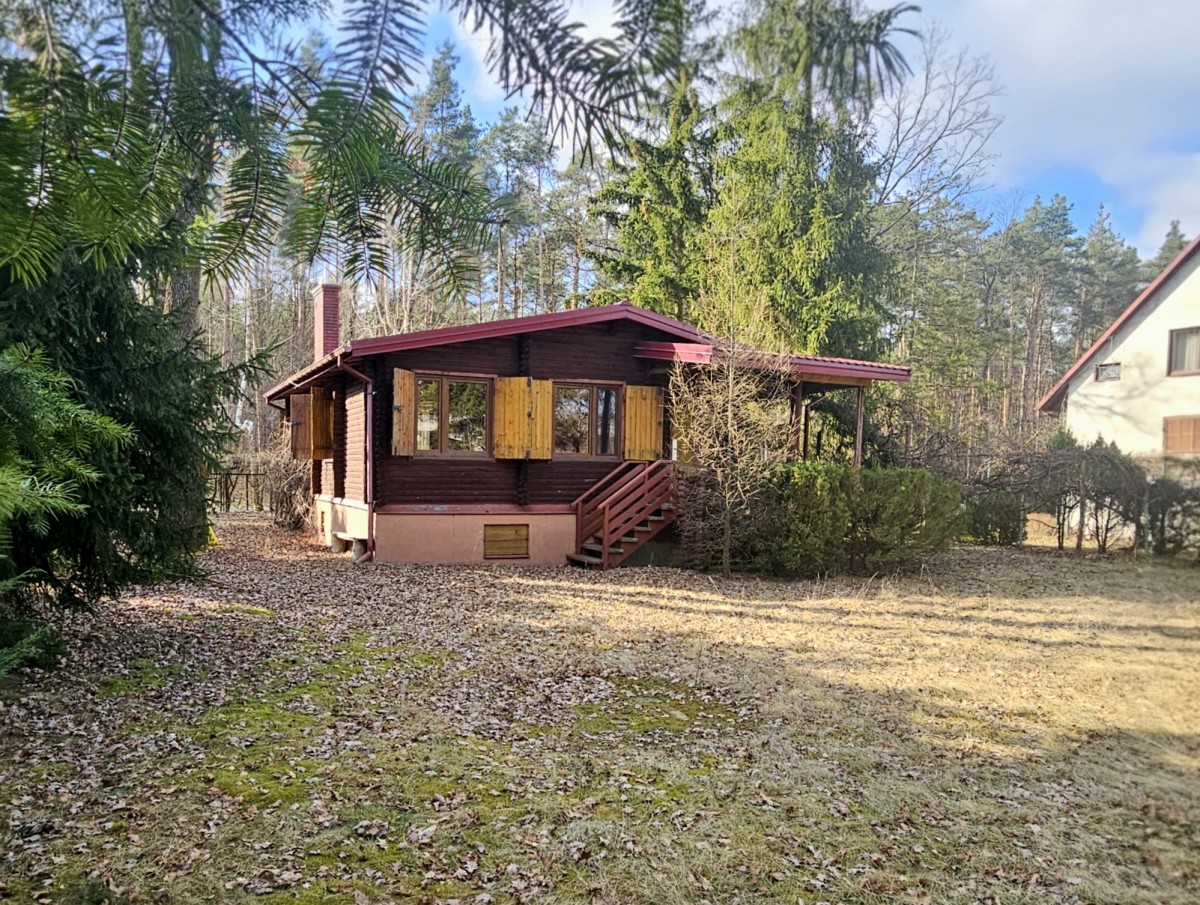 Klimatyczna Leśna Osada z kominkiem 45min od W-wy