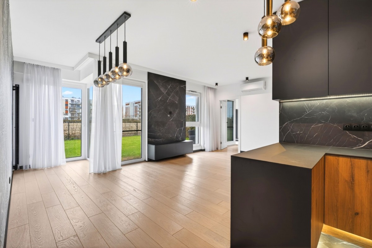 Designerskie mieszkanie 86 m² z ogrodem 135 m²