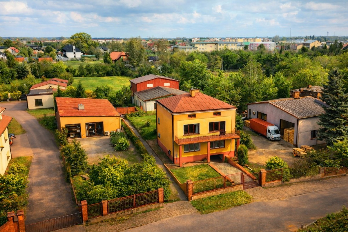 Dom 160m działka 1967 centrum Mszczonowa