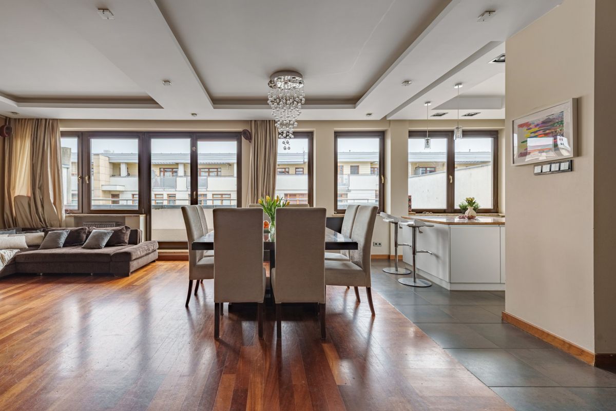 Dwupoziomowy apartament I dwa tarasy I duże okna