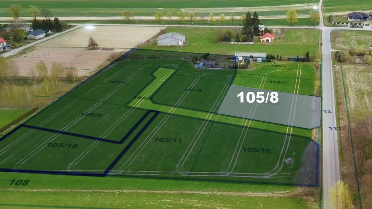 Działka 2000 m² | Miszewko Strzałkowskie | 105/8