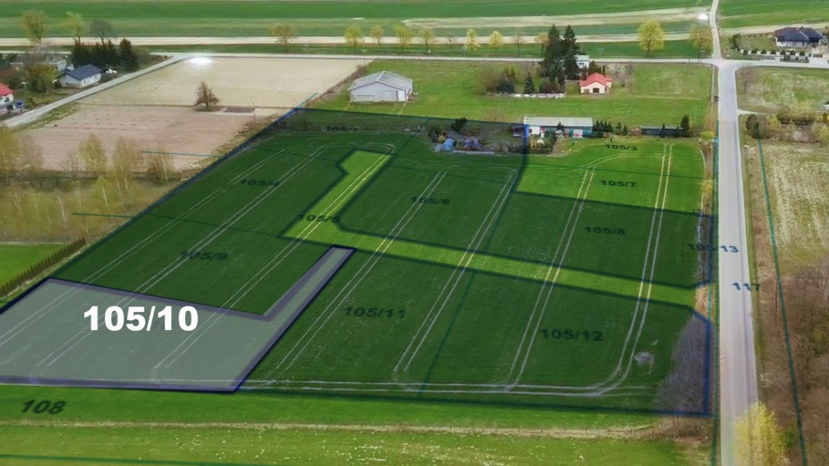Działka 1550 m² | Miszewko Strzałkowskie | 105/10