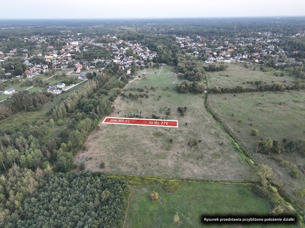 Działka z potencjałem deweloperskim , Okuniew