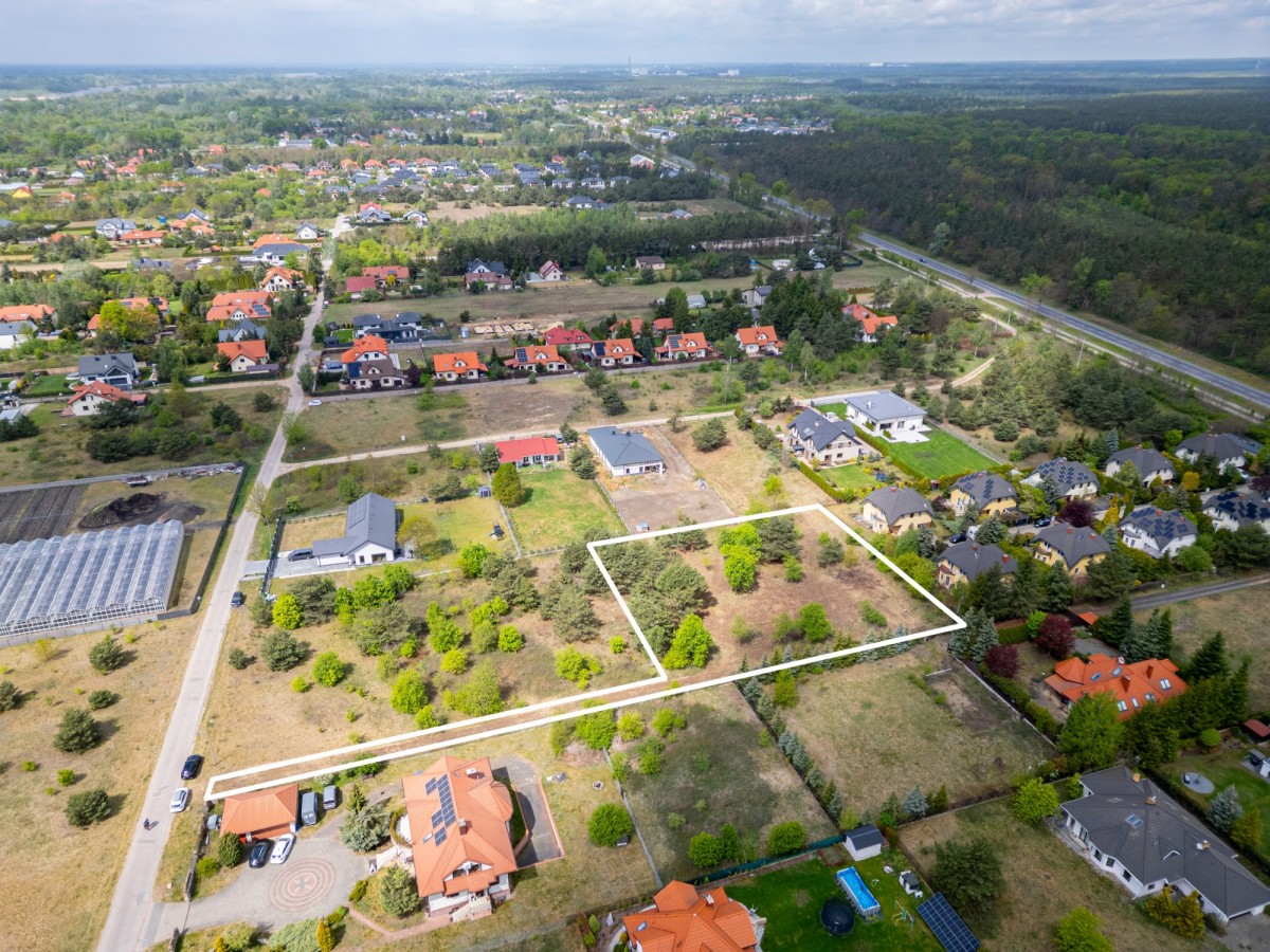 Działka budowlana 3379 m² I Rajszew k. Warszawy