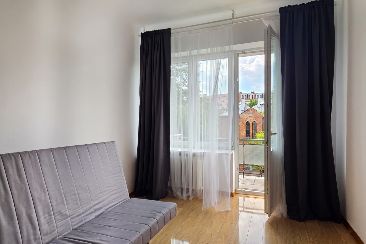 Klimatyczne 2 pokoje | 2 balkony | Powiśle