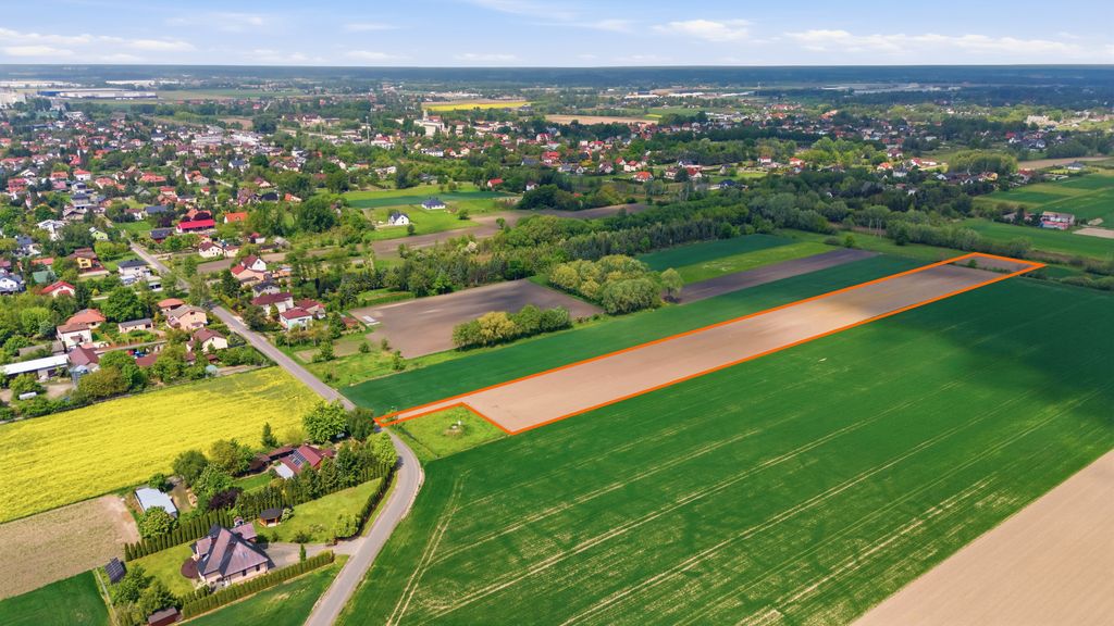 Działka inwestycyjna  1,4 ha  MPZP  Teresin