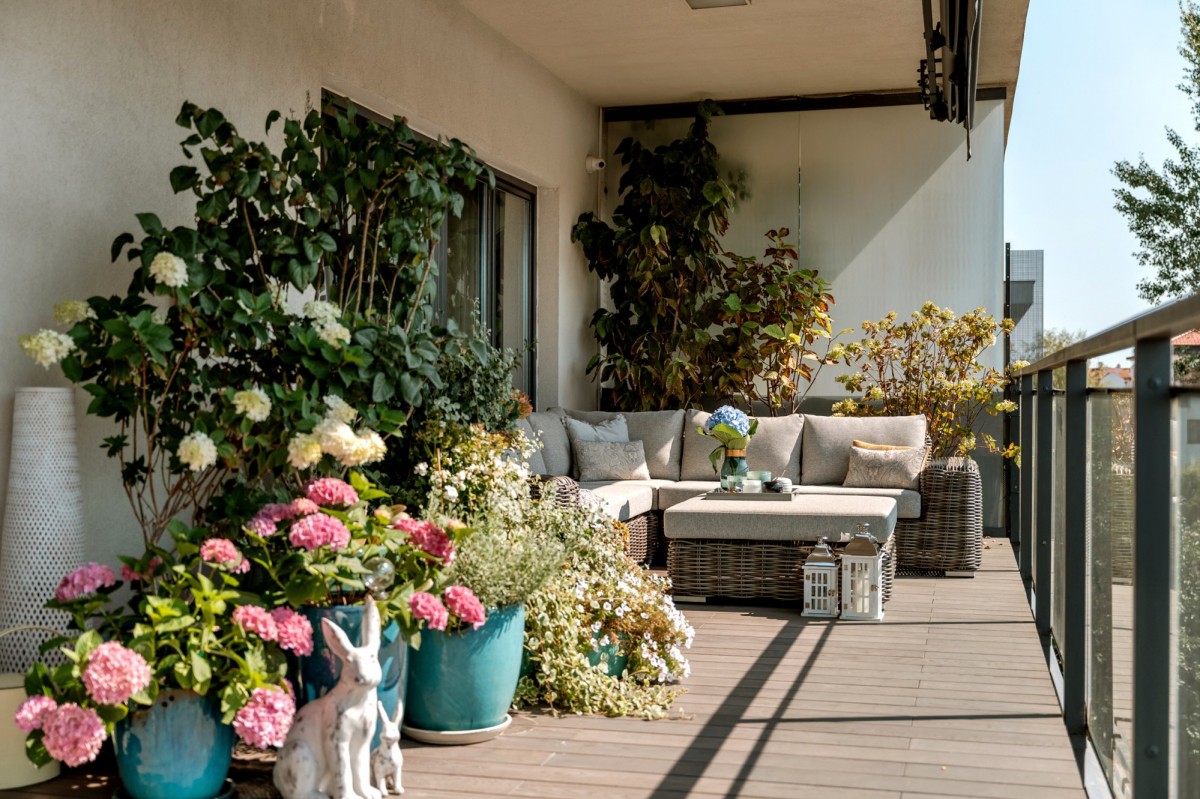 Wilanów | Słoneczny penthouse z dużym tarasem