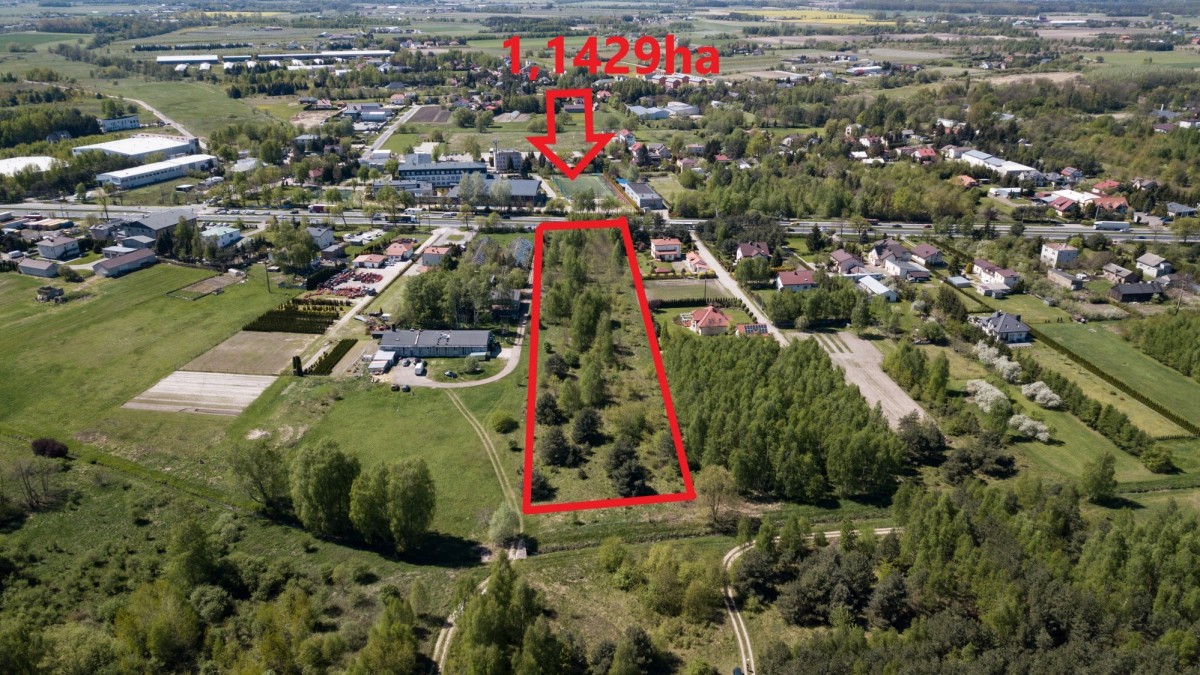Działka inwestycyjna