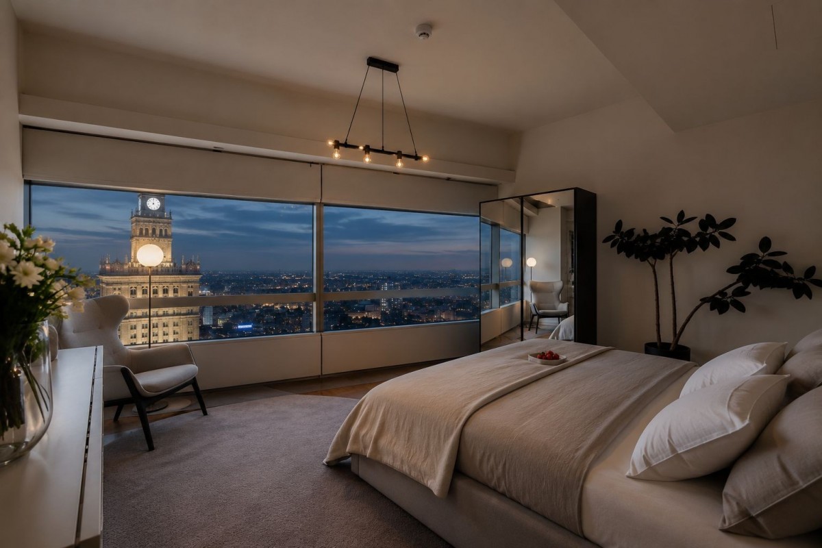 Złota 44 | High Floor Apartment with Skyline View