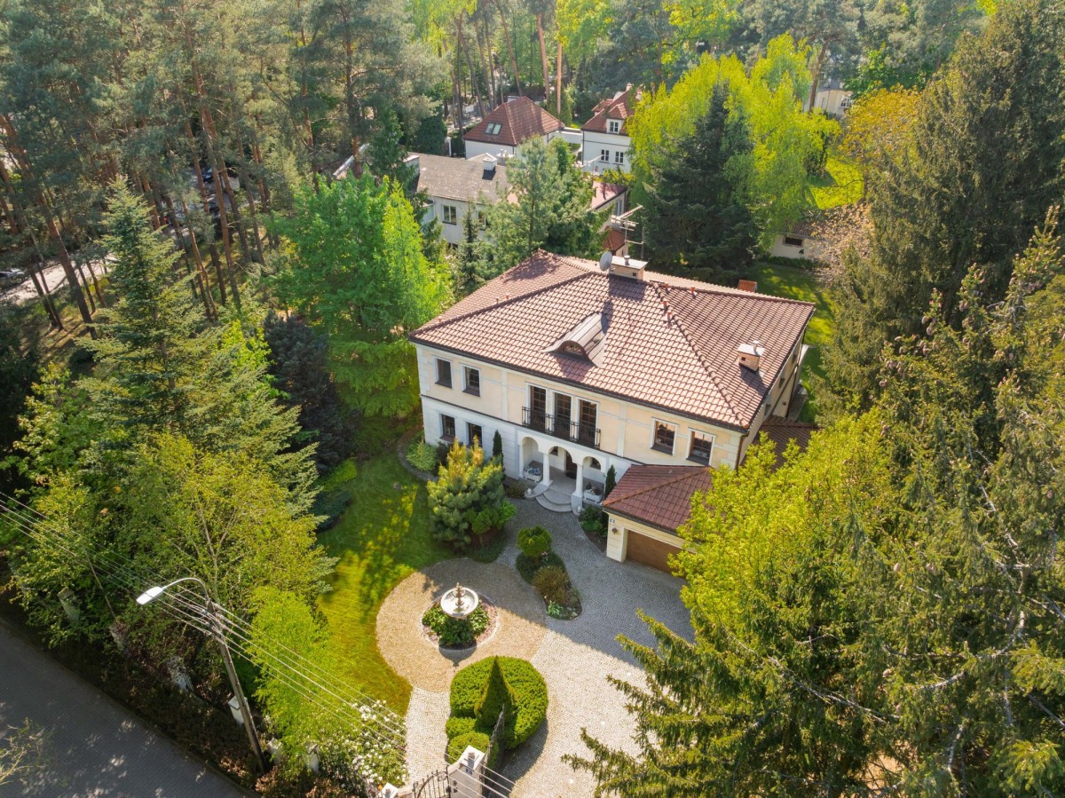 Willa w prestiżowej strefie A Konstancin Jeziorna