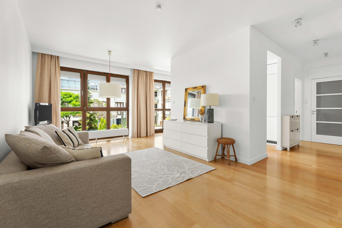 Kameralny apartament przy parku w Wilanowie