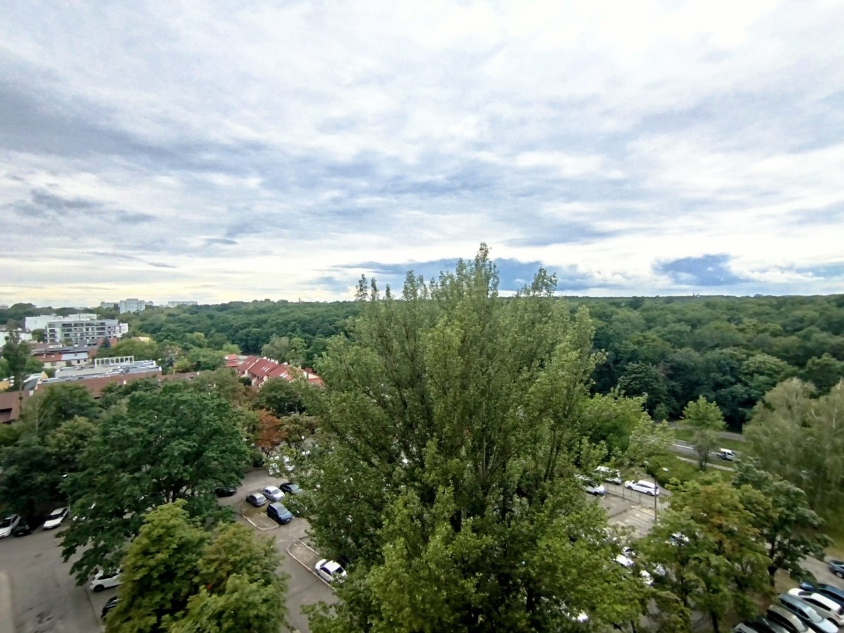 3 pok przy Lesie Bielańskim | Balkon | Widok | IXp