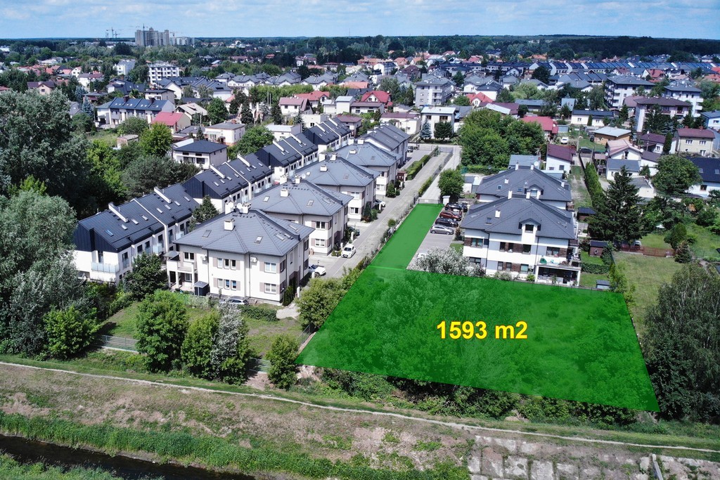 Kompleks działek 1 593 m² z MPZP  Marki, ul. Lisa