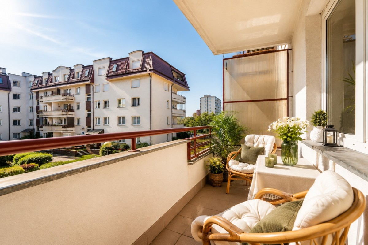 Jasne 44,65 m² z balkonem i garażem | metro Bródno
