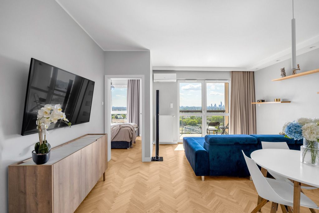14 piętro  Panorama Warszawy  Rondo Wiatraczna