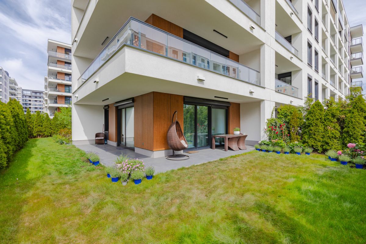 Apartament z ogrodem | Marina Mokotów II I 119m2