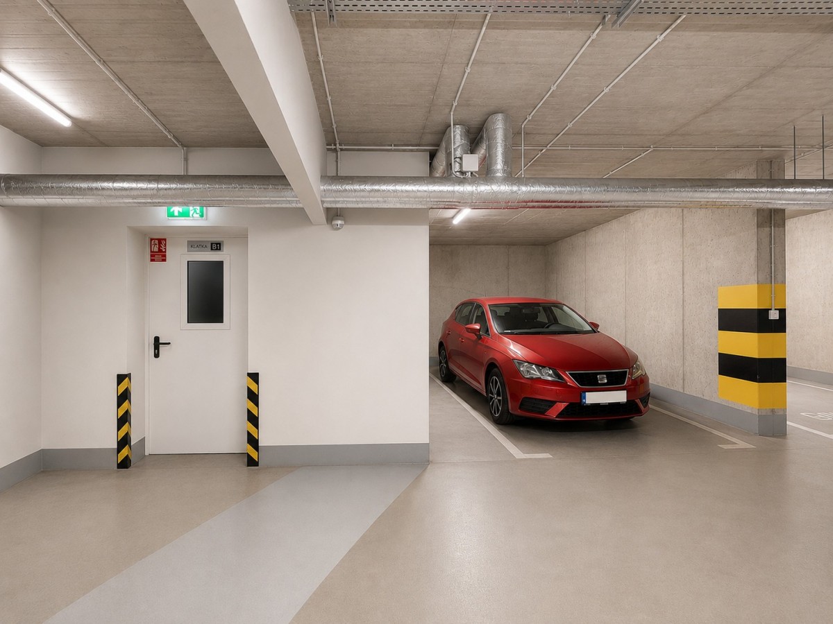 Miejsce garażowe 23 m² | Poziom -4 | Przy windzie